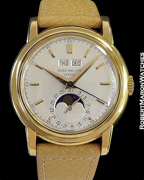 patek philippe vintage moon calendar black dial rectangular|patek philippe 2497 calendar.